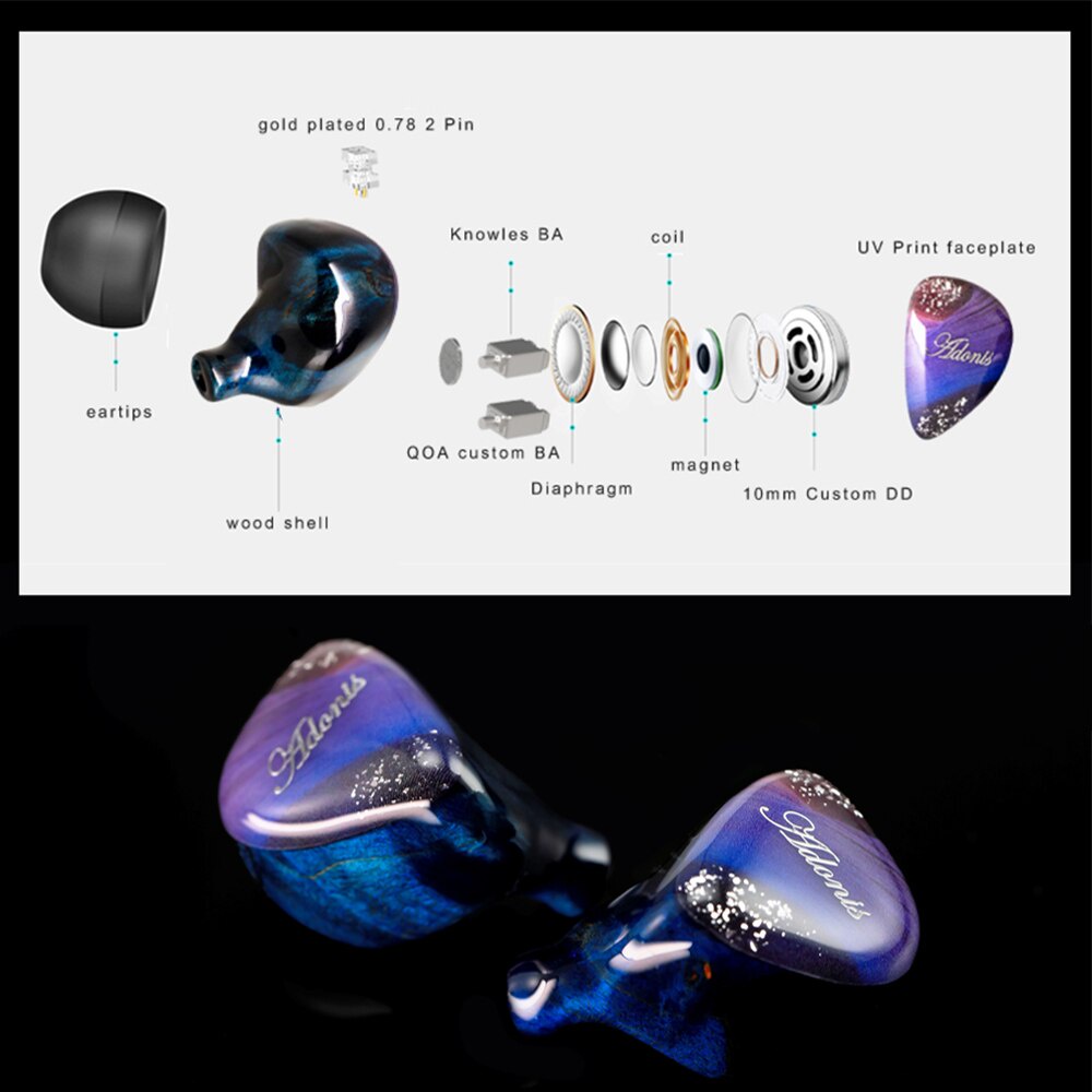 qoa-adonis-cnc-resin-wooden-shell-in-ear-monitor-10mm-dd-2ba-hybrid-driver-unit-hifi-earbud-with-detach-2pin-cable-dj-stage-iem