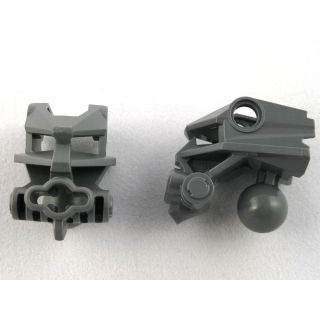 lego-part-ชิ้นส่วนเลโก้-no-47312-bionicle-head-connector-block-toa-metru