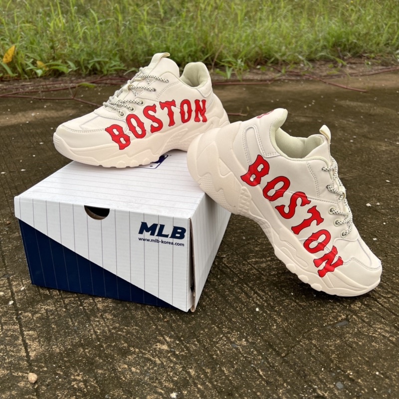 รองเท้าผ้าใบmlb-los-boston-สินค้าขายดีสินค้าพร้อมส่ง