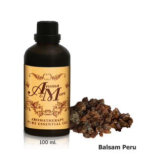 Aroma&amp;More Balsam Peru Extract Oil น้ำมันหอมระเหย บัลซั่ม เปรู Central America 100ML