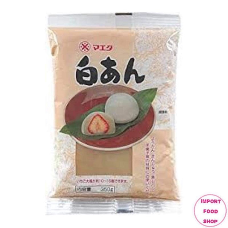 ภาพหน้าปกสินค้าถั่วขาวกวน Shiroan ยี่ห้อ Maeda ขนาด 350 กรัม White Bean Paste ถั่วขาวกวนจากญี่ปุ่น ใช้ทำ ไดฟุกุ วากาชิ Wagashi Nerikiri