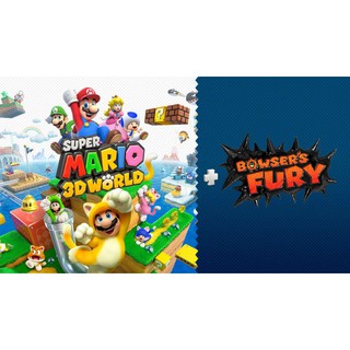 ภาพขนาดย่อของภาพหน้าปกสินค้าSUPER MARIO 3D WORLD + BOWSER'S FURY เกม Nintendo switch พร้อมส่ง ค่ะ จากร้าน bmmodtanoi บน Shopee