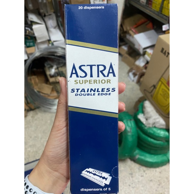 ใบมีดโกน-สแตนเลส-2คม-astra-100ใบ-ของแท้รัสเซีย