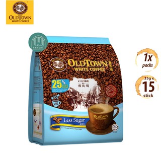 ภาพหน้าปกสินค้าOLDTOWN White Coffee 3 in 1 Less Sugar Instant Premix White Coffee 35g x 15 sticks ซึ่งคุณอาจชอบราคาและรีวิวของสินค้านี้