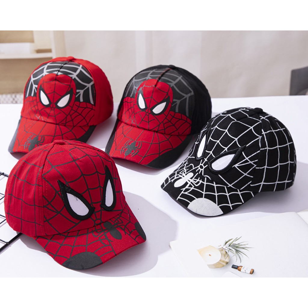 ภาพหน้าปกสินค้าหมวกเด็ก ทรงเบสบอล ลาย Spiderman