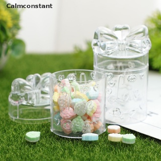 Calmconstant&gt; กล่องพลาสติกใส ทรงสี่เหลี่ยม เกรดอาหาร สําหรับใส่เครื่องประดับ ลูกอม