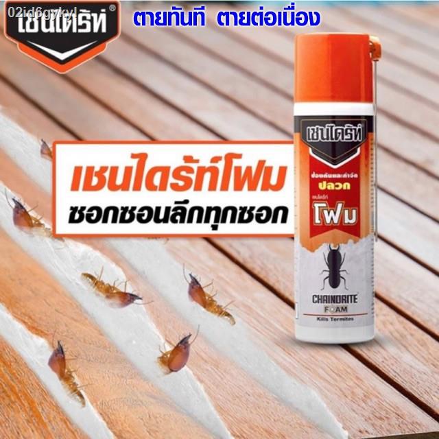 เชนไดร้ท์-โฟม-สเปรย์-กำจัดปลวก-ฉีดปลวก-ตายยกรัง-ตายต่อเนื่อง-ยากำจัดปลวก-สเปรย์โฟมกำจัดปลวก-ฆ่าปลวก-ให้สิ้นซาก-ยาฆ่าปลวก