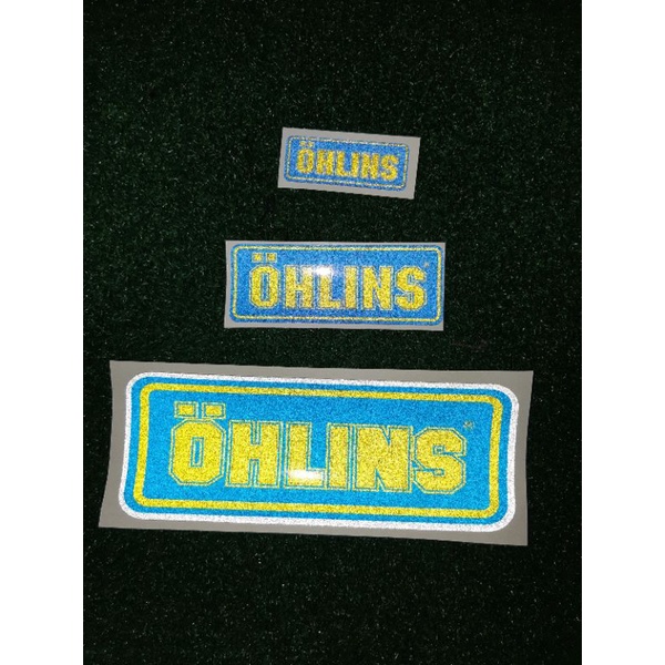 สติ๊กเกอร์-ohlins-สะท้อนแสง3m-แบบตัดสะท้อนแสงพร้อมส่งจร้า