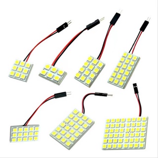 หลอดไฟ Led T10 Ba9S C5W Panel 9 / 12 / 15 / 18 / 24 / 30 / 36 / 48 Smd สําหรับติดรถยนต์