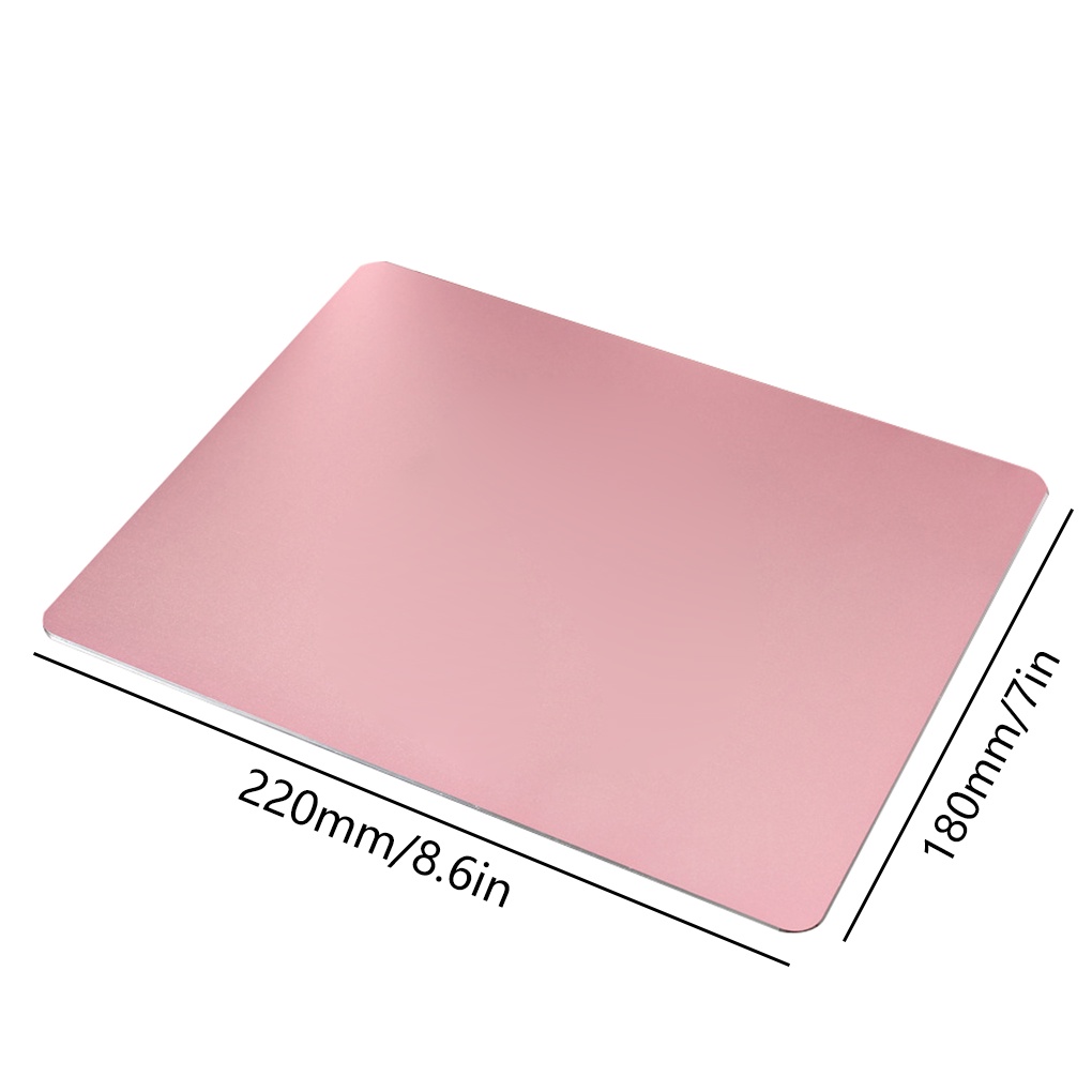 [Mapde] SENZANS Aluminium Alloy Gaming Mouse Pad Metal Mouse Mattress