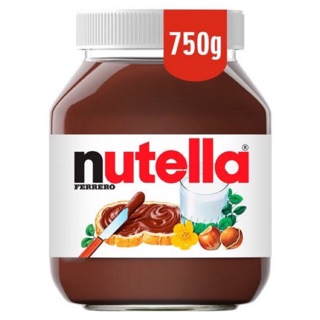 Nutella spread ขนาด 630 /750 กรัม สินค้าจากโปแลนด? เป็นขวดแก้ว  หมดอายุ 10/23
