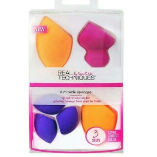 Real technique 6 miracle sponge