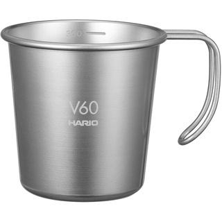 แก้วแค้มปิ้งค์ HARIO O-VSM-30-HSV V60 Metal Stacking Mug 300ml