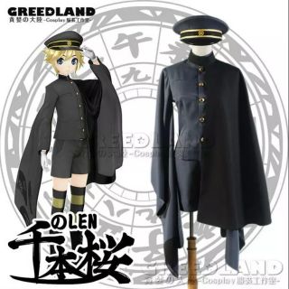 ราคาlen vocaloid senbonzakura cosplay ชุดคอสเพลย์ เรน วอคาลอยด์ เซมบงซากุระ