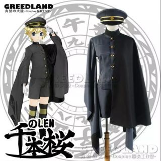 สินค้า len vocaloid senbonzakura cosplay ชุดคอสเพลย์ เรน วอคาลอยด์ เซมบงซากุระ