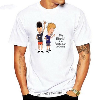 T-shirt  ขายดี เสื้อยืดคอกลม แขนสั้น พิมพ์ลายร็อคเพลง Beavis สไตล์คลาสสิก สําหรับผู้ชาย AGfala08BImbpp88S-5XL