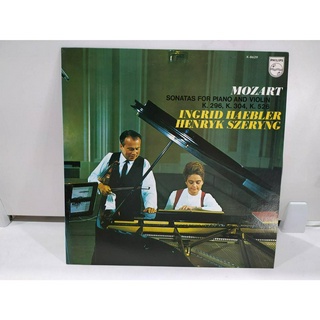 1LP Vinyl Records แผ่นเสียงไวนิล MOZART SONATAS FOR PIANO AND VIOLIN   (J16B14)