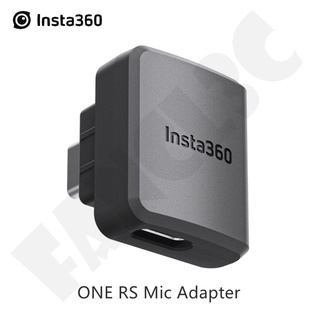 Original สำหรับ Insta360 ONE RS Mic Adapter (รุ่นแนวนอน) Insta360 ONES อุปกรณ์เสริม