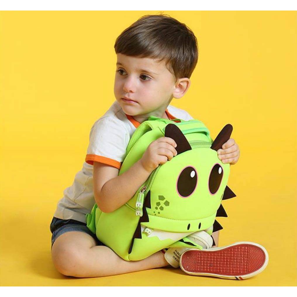 ส่งฟรี-กระเป๋าเด็ก-กระเป๋าเป้-รุ่น-green-dinosaur