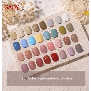 Gaoy ยาทาเล็บเจล 144 สี (100-144 สี)