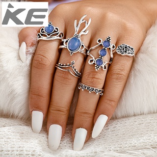 Ring Simple Elk Palm Ring 6 Piece Combination Set Joint Ring Women for girls for women low pri