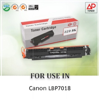 **มีสินค้า** Canon cartridge 329 BK C M Y ใช้สำหรับ Canon Laser LBP7018C LBP7010