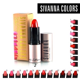 Sivanna Colors Story รุ่น Candy Lollipop Lipstick