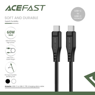 ACEFAST USB-C to USB-C TPE Charging Data Cable สายชาร์จ ชาร์จเร็ว