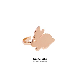 Little Me by CASO jewelry แหวนกระต่ายจิ๋ว สีชมพู สินค้าทำมือ ของขวัญสำหรับเธอ