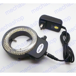 หลอดไฟวงแหวน 144LED Ring Light ไฟวงแหวนกล้อง Microscope LED Ring Light White Light Microscope Light (แสงสีขาว)