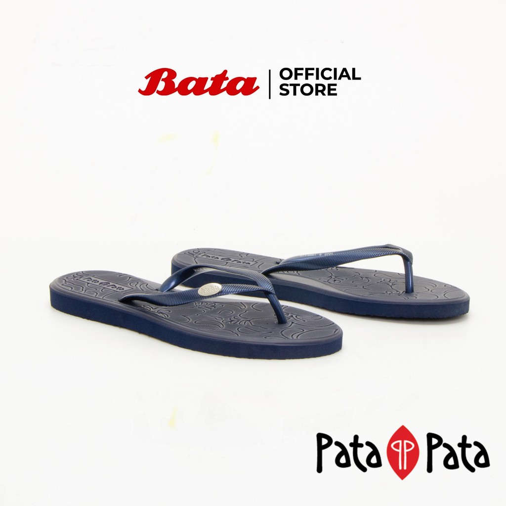 bata-patapata-girls-thong-sandals-รองเท้าแตะแบบหนีบสำหรับผู้หญิง-รุ่น-vina-สีน้ำเงินเข้ม-5719561