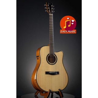 กีตาร์โปร่งไฟฟ้า Gusta GDX310C Acoustic-Electric Guitar