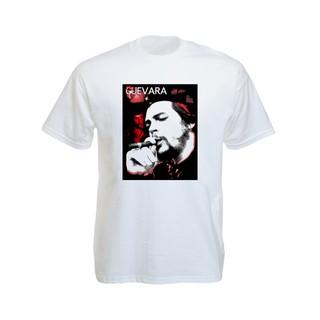 เสื้อยืดราสต้า Tee-Shirt Che Guevara เสื้อยืดคอกลมสีดำ ขาว ลาย Che Guevara เท่ห์ๆ Black Tee-Shirt