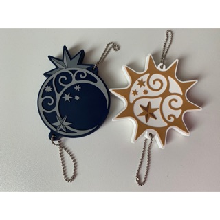 [yume100] ซองยางใส่เข็มกลัด สุริยัน จันทรา (Animate Rubber strap for badge sun moob yume100 )