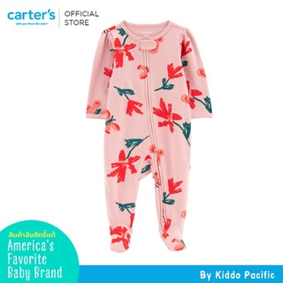 Carters Sleepsuit 1Pc Pink-Flora L9 คาร์เตอร์เสื้อผ้าเซท ชุดหมี