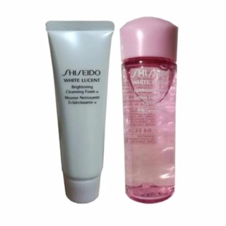 Shiseido White Lucent Brightening Cleansing Foam W + Shiseido White Lucent Luminizing Infuser Lotion 25ml (1 ขวด)