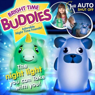 ตุ๊กตาเรืองแสงสำหรับเด็กใช้ในเวลากลางคืน รุ่น BRIGHT TIME BUDDIES -16Jul-J1
