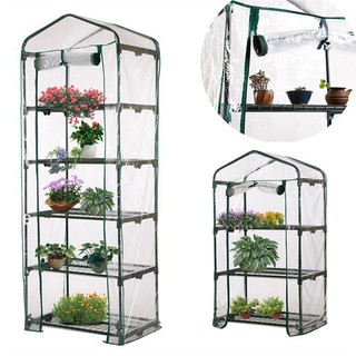hot♥♡ PVC Warm Garden Tier Mini Household Plant Greenhouse Cover (without Iron Stand)