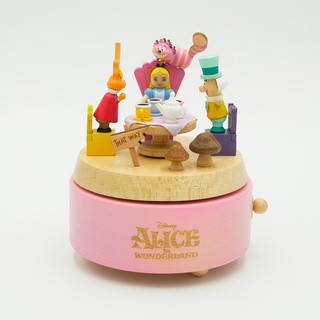 สินค้า [ลิขสิทธิ์แท้!!] กล่องดนตรี Alice In Wonderland - Wooderful life