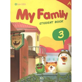DKTODAY หนังสือ LITTLE CHESS A SB.3 (MY FAMILY+STORY+MULTI CD)