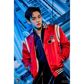โปสเตอร์ Lucas ลูคัส SuperM ซูเปอร์เอ็ม บอยแบนด์ เกาหลี  Korea Boy Band K-pop kpop Poster ของขวัญ รูปภาพ ภาพถ่าย