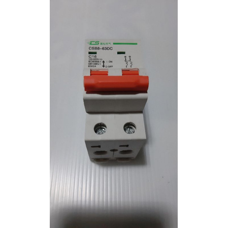 เบรกเกอร์ดีซ-16-32-63-แอมป์-500v-breaker-โซลล่าเซลล์-และแบตเตอรี่-dc-air-switch-photovoltaic-circuit-breaker16a-32a-63a