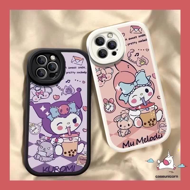 เคสโทรศัพท์มือถือแบบนิ่ม-ลายการ์ตูนเมโลดี้-ดูเดิล-คุโรมิ-น่ารัก-สําหรับ-oppo-a16-a54-a57-a12-a7-a17-a76-a5s-a95-a3s-a55-a31-a78-a9-a16k-a1k-a15-a5-a58-a77s-a92-a74-a17k-reno-8-5f-8t-5-7z-a96-a16e-a53-