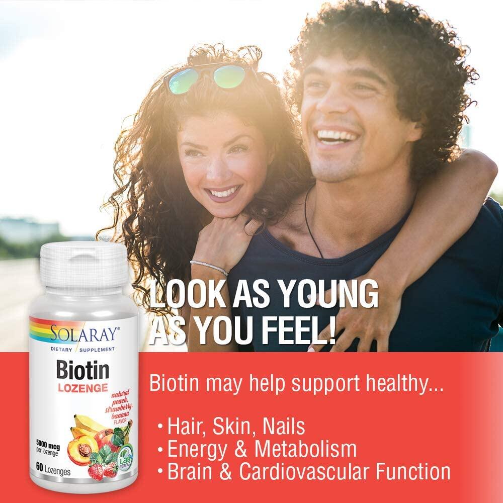 solaray-biotin-natural-peach-strawberry-banana-flavor-5-000-mcg-60-lozenges-ไบโอติน-แบบอม