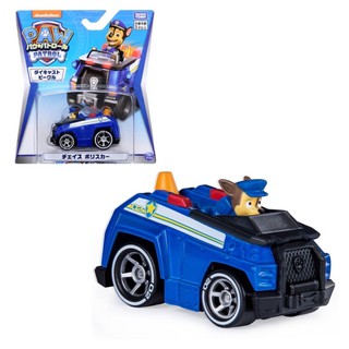 แท้ 100% จากญี่ปุ่น โมเดล Takara Tomy Paw Patrol Diecast Vehicle Chase Police Car (Character Toy)