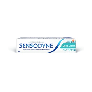 Sensodyne   Deep  Clean  ยาสีฟัน สูตรดีพคลีน ขนาด 160 g.