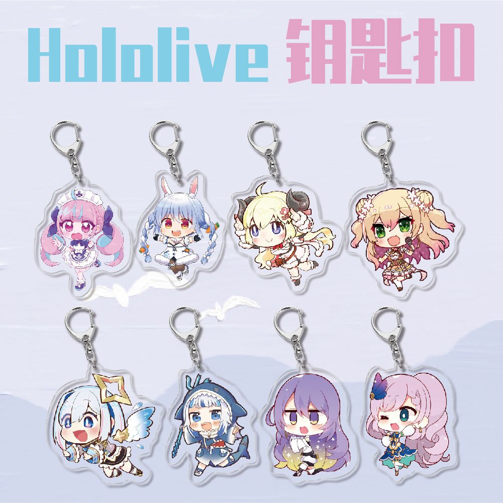 hololive-พวงกุญแจฟิกเกอร์-อะคริลิค-จี้คอสเพลย์-shirakami-fubuki-natsuiro-matsuri-สําหรับเก็บสะสม