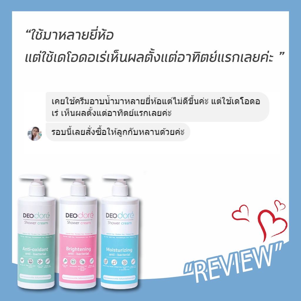 ครีมอาบน้ำลดสิวแผ่นหลังและลำตัว-ลดสิวอุดตัน-deodore-สีเขียว-2-ขวด