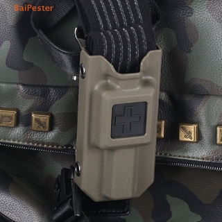 [BaiPester] Survival Military Tourniquet Holder Carrier Storage Bag Hanging Waist Backpack