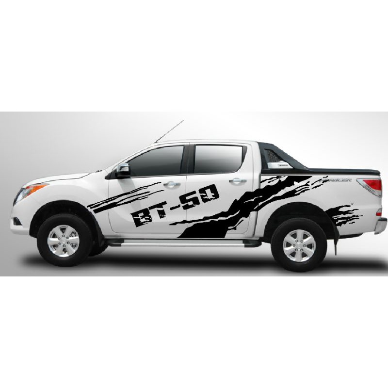 sticker-mazda-bt-50-pro-สติ๊กเกอร์รถกระบะ-mazda-bt-50-pro-สติ๊กเกอร์ลายสาดโคลน-mazda-bt-50-pro